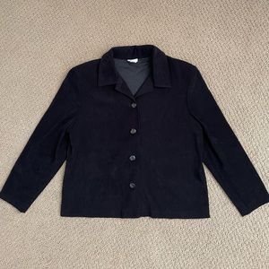 Vintage Ship n Shore Petite Women’s Black Blazer